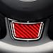 Generic Real Premium Carbon Fiber Compatible with Audi A3 S3 RS3 8V 2013-2019 Red (Steering Wheel A), ADAS3R1319