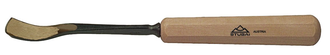 Stubai 522816 Sgorbia per Scultori con Manico, Modello 28, 16 mm
