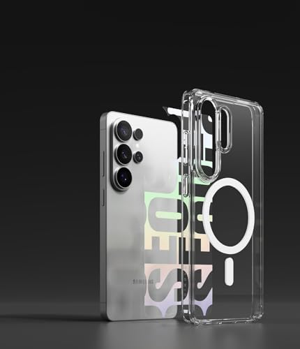 Image of Ringke Fusion Design Magnetic Compatible with Samsung Galaxy S26 Ultra Case Back Cover Hard Graphic Designed Back Soft Flexible TPU Bumper Scratch Resistant Natural Form - Seoul