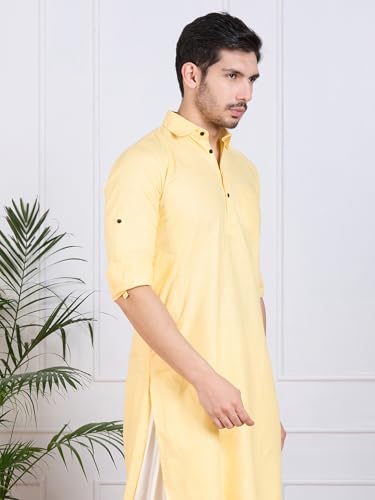 Image of Rajubhai Hargovindas Men's Premium Pathani Kurta