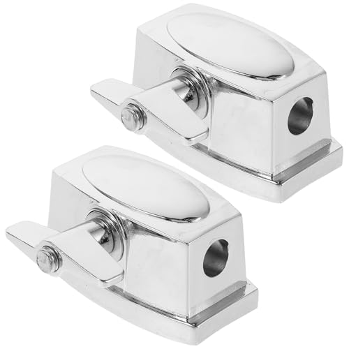 Soporte para Tom Drum 52mm Metal Plateado Beavorty miniatura 1