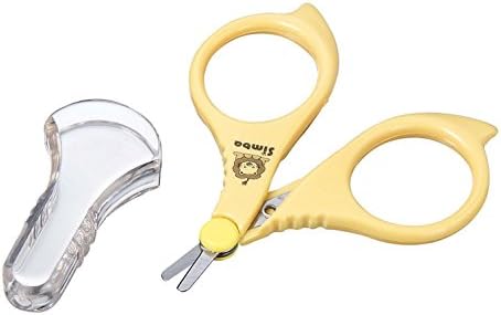 Simba Baby Safety Nail Scissors, Yellow