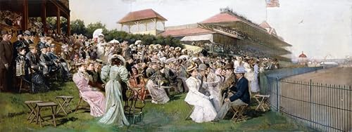 Lienzo de pintura famosa Washington Park Club Chicago de Dvorak 60x90