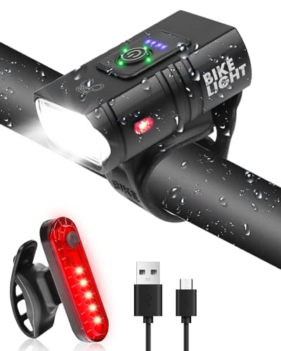 Enkifun Lumiere Velo Avant Et Arriere, 2023 Mise à...