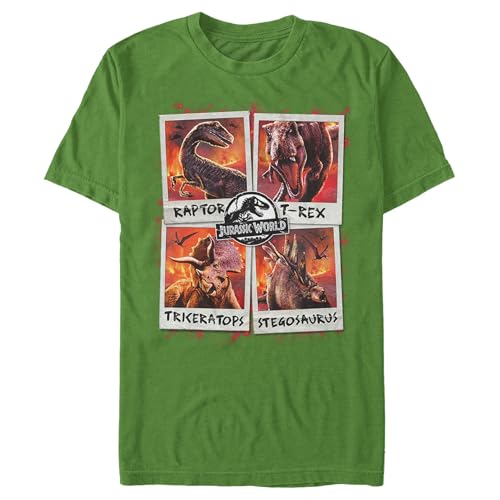 T-shirt Jurassic World Fallen Kingdom à manches courtes pour jeune homme