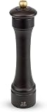 Peugeot Hostellerie Moulin à poivre manuel, Réglage mouture classique, Couleur : Chocolat, Taille : 22 cm, Matière : Bois, 22648, Noir - 1