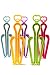Folding Boot Tree Shaper Clip Support Inserts for short and Knee High boots -5Pack by Kick Start Mavericks