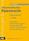  Österreichisches Patentrecht: Kommentar - 2. Auflage (2021)