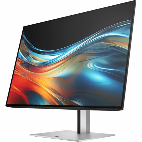 Image of HP 724pn 24 inch Class WUXGA LCD Monitor - 16:10-24 inch Viewable - in-Plane Switching (IPS) Technology - 1920 x 1200-16.7 Million Colors - 350 Nit - 5 ms - 100 Hz Refresh Rate - Swivel, Height, Pivot, Ti
