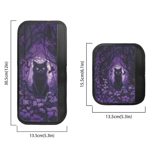 Image of Halloween Fridge Door Handle Covers Set of 6 Refrigerator,Microwave, Oven Door Handle Covers Anti-Static Stain Adjustable Appliance Handle Covers Kitchen Accessories