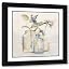 Black Ornate Wood Frame with Double Matting