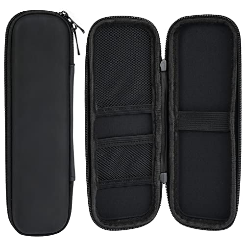 Housoutil Stiftetui Aus PU Leder | Robuste Federhalter Box Für Unterwegs | Retro Design Geschenkverpackung