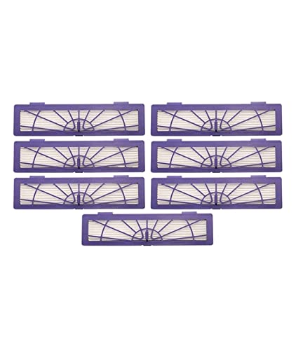 XYDEN Compatible with Neato Connected D3 D4 Botvac D-Series D7 D75 D5 D80 D85/Compatible with Classic 65 70e 75 80 85 Robot Vacuum Parts Accessories Filter (Color : 8pcs Filter Kit)