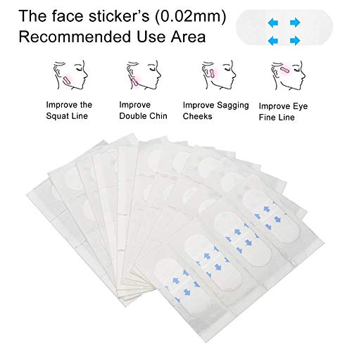 Face Lifting Sticker Onzichtbare Dunne Gezichtsstickers Dun Gezicht Artefact Sticker Plakband Face Lift Tools Draai Huid… - Afbeelding 6