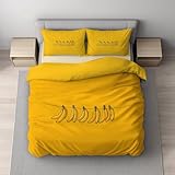 ENTRETIEN FACILE ET DURABLE : Nos ensembles de housses de couette sont conçus pour la commodité. Ils sont lavables en machine à cycle doux avec de l'eau froide et doivent être séchés en machine à basse température. Évitez d'utiliser de l'eau de Javel. Grâce au tissu en microfibre facile à entretenir, ces housses de couette sont simples à maintenir sans décoloration ni rétrécissement, ce qui les rend idéales pour les modes de vie modernes et occupés.