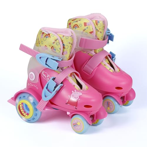 Image of Trainer Skates for Kids, Light Up LED Wheels, Adjustable