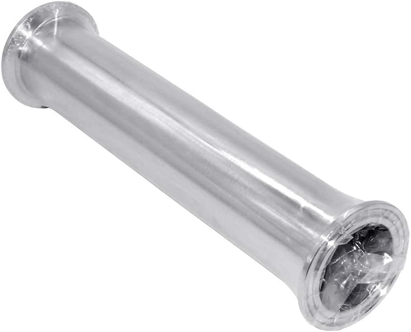 Beduan Sanitary Tri Clamp Tube 24" Length Spool Tube, Stainless Steel Seamless Round Tubing 1.5 inch Tri Clamp 50.5mm Ferrule