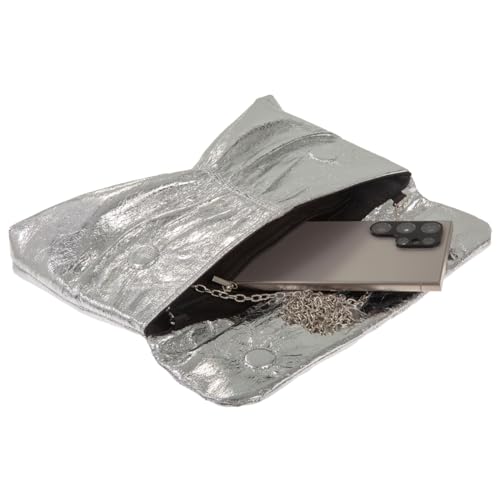 Image of JNB Faux Leather Envelope Clutch Purse
