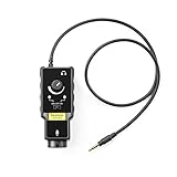 Salida de auriculares de 3.5 mm para monitorear el interruptor On / Off / + 48V Control de ganancia Potencia / alimentación fantasma proporcionada por la batería de 9V Incluye aplicación gratuita