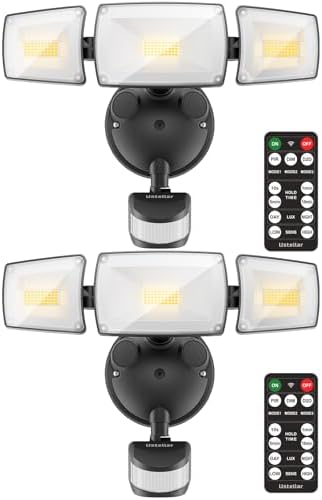 Amazon.com: LUTEC LED 3500 Lumen 32W 5000K Integrated Dual-Head ...