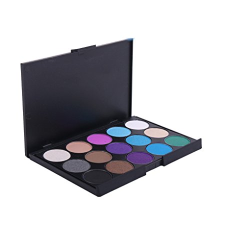Pure Vie® Professional 15 Colors Eyeshadow Palette Makeup Contouring Kit #3 for Salon and Daily Use