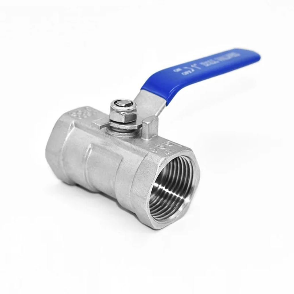 valvola a sfera, valvola a sfera in acciaio inox, Valvola a sfera in acciaio inossidabile, interruttore for valvola for tubo dell'acqua di rubinetto filettato 1/4”3/8" 3/4" 1" 1-1/4" 1-1/2" 2" DN