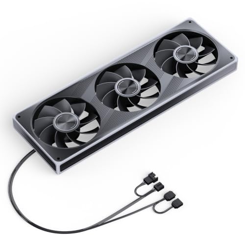 JONSBO ZE360BR (Reverse) PC Fan,Single Frame 3x120mm ARGB,28MM Thick,Black by Jonsbo - Used condition - Image 8