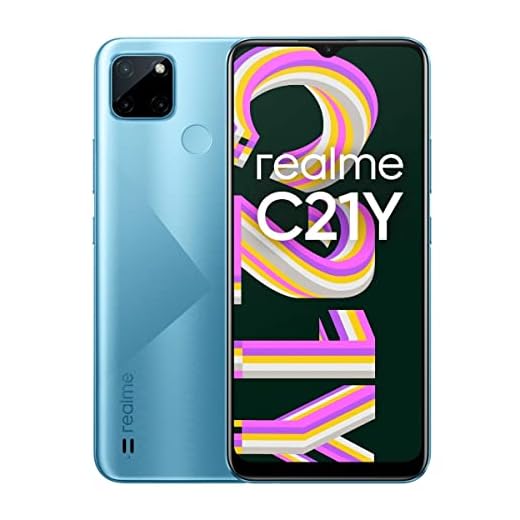 Realme C21Y - Smartphone 64GB, 4GB RAM, Dual Sim, Cross Blue