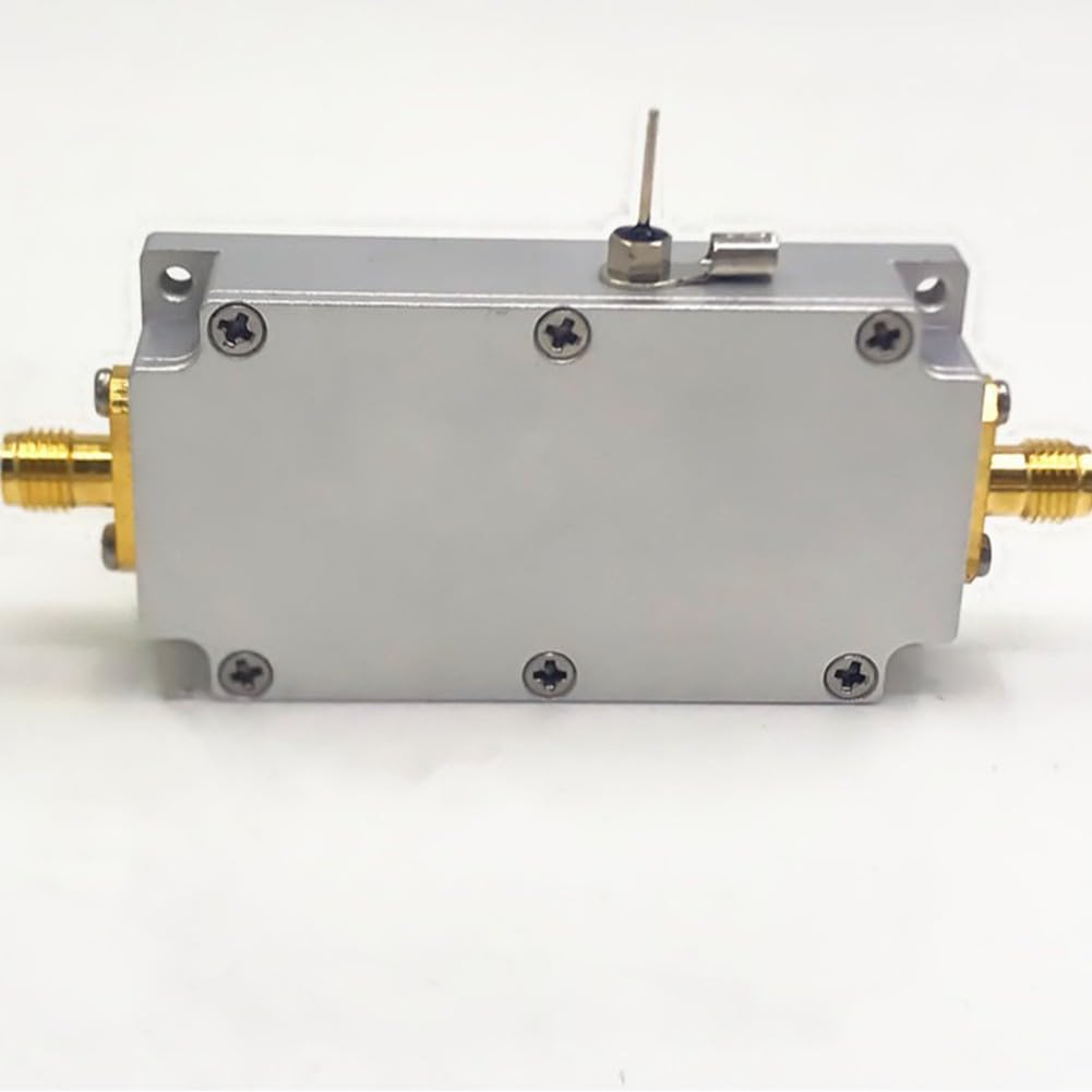 Modulo amplificatore GPS LNA 0,5-3,5 GHz per GLONASS Beidou con guadagno di 50 dB e 0,8 dB numero di rumore SMA femmina alloggiamento in alluminio per ricevitore satellitare RF Frontend