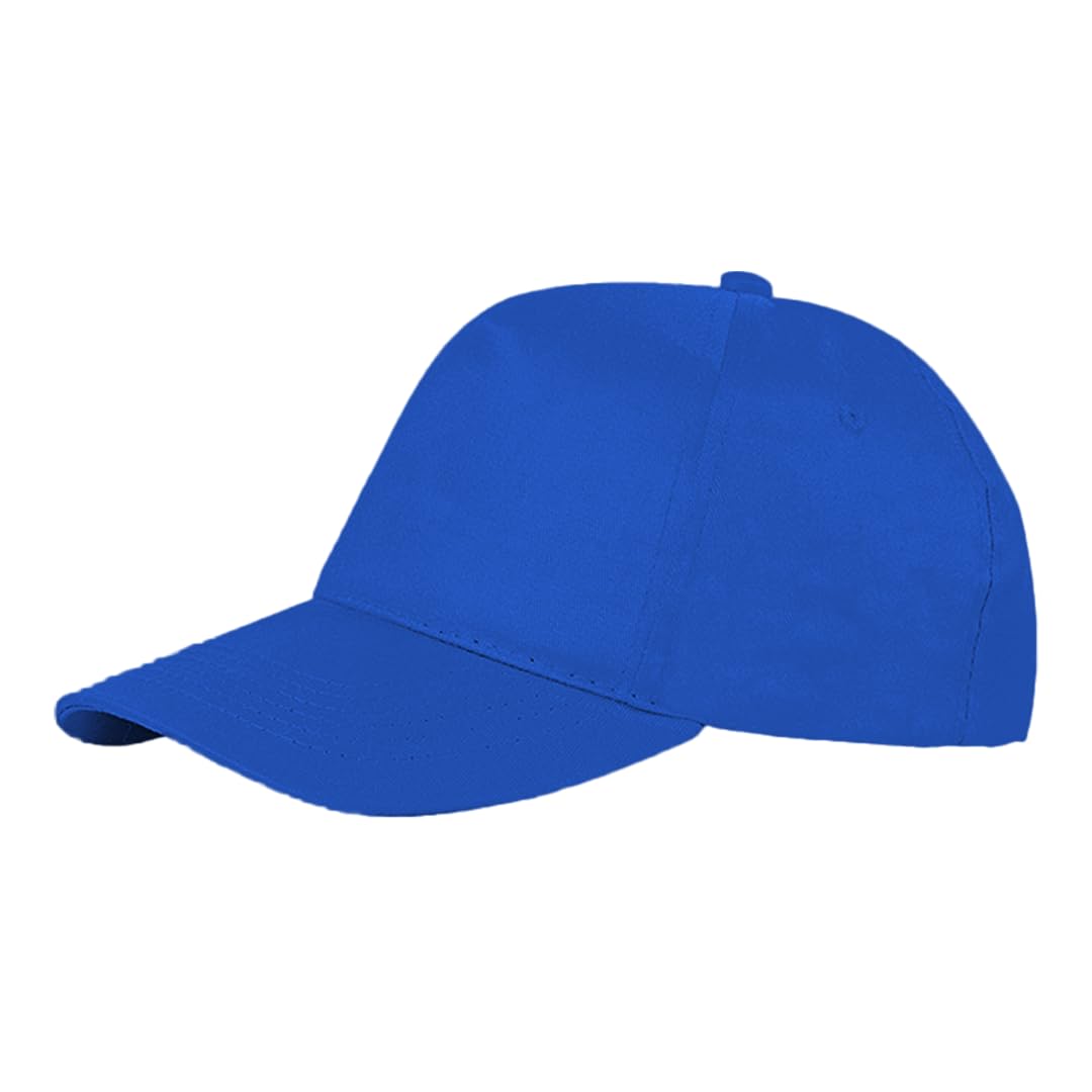 Set 1, 5, 10, 25, 50,100 Pezzi Cappellini Personalizzati con Visiera per Uomo Donna | Personalizzabili con Scritte, Logo e Immagini | Regolabili | Disponibili in 8 Colorazioni