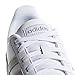 adidas Women's Grand Court Shoe, White/Platinum Metallic/White, 6.5