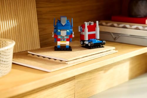 Image of LEGO Transformers Brickheadz Optimus Prime Robot & Vehicle - 40803