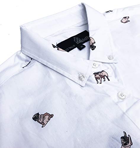 Image of Molokai Surf Button Down Slim Fit Hawaiian Short Sleeve Shirts