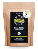 Biotiva Sencha Japan Grüntee Bio - 250g - Spitzenpreis - Mild, angenehm grasig, blumig -Abgefüllt und kontrolliert in Deutschland (DE-ÖKO-005) - 30 Jahre Tee Erfahrung