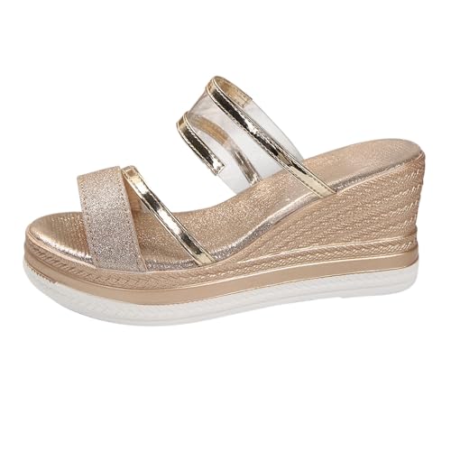 Chaussures de loisirs métalliques au design transparent raffiné