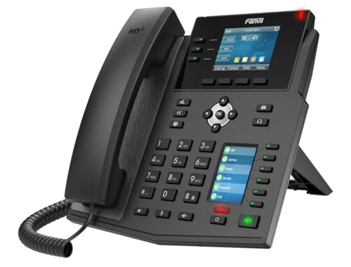 Fanvil X4U, 12 líneas SIP, 1 pantalla lateral miniatura 2