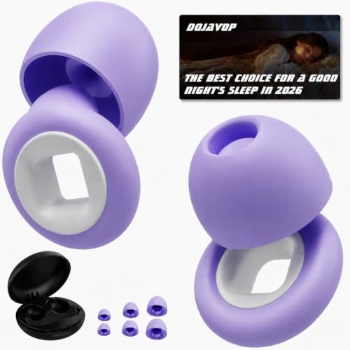 Image of Motorcycle Ear Plugs Wind Noise,45db Moto Earplugs Riding,Motorcycle Hearing Protection,Reusable Wind Noise Cancelling Earplug for Motorbike,Touring,Racing,Riding,Sleep,Concerts (Purple)