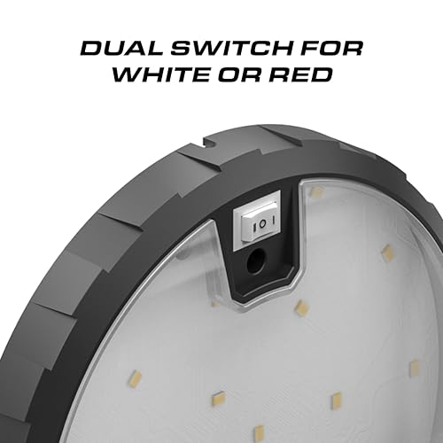 Luz de compartimento Feniex de 6" con LED blanco y rojo programables 5