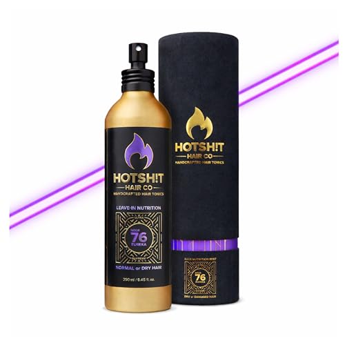 HOTSH!T HAIR CO Mix #76 - Follicle Food for Dry or Damaged Hair - Concentrated and Natural Leave In Hair Nutrition