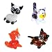 Looking Glass Miniature Collectible - Siamese / Calico / Tabby / Kitten (4-Pack)