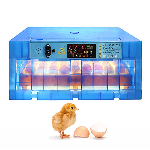 JHKGY Egg Incubator,64-320 Egg Digital Automatic Poultry Hatcher Egg Turning,Eggs Incubators,for Fertilized Chicken Duck Quail Brids Eggs Hatching,320Egg