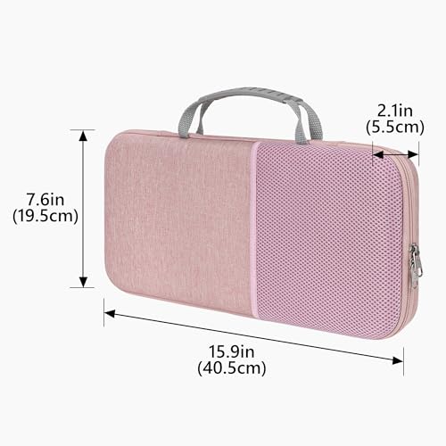 Funda rígida para teclado Logitech MK470 y K585 Rosa miniatura 4