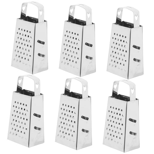 Rallador de queso mini 6 piezas acero inoxidable miniatura 1