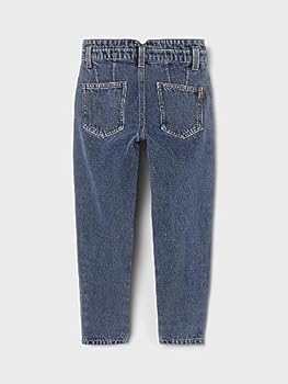 NAME IT girls Pants Nkfbella Dnm 2700 Hw An Mom Pant Noos