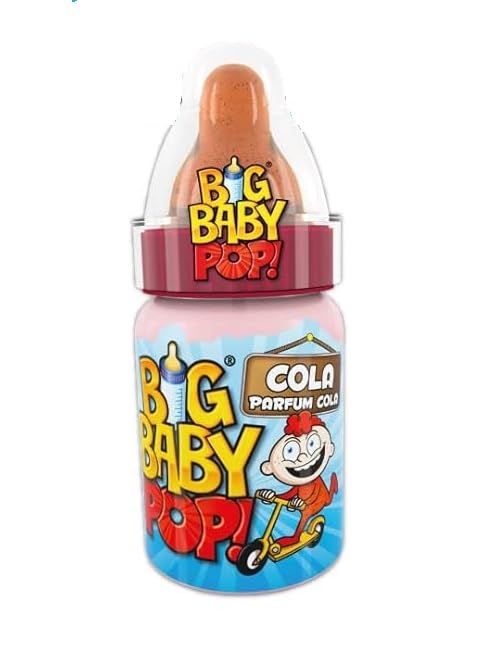 Bazooka Big Baby Pop Cola Flavour Hard Candy Lollipop And Dextrose Powder With Refreshing And Delicious 24gm Baby Bottle (B0D6YLYDX1) Amazon Price History, Amazon Price Tracker