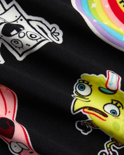 SpongeBob Mens All Over Print Pajama Pant with Adjustable, Elastic Waistband - Soft, Silky Sleepwear4