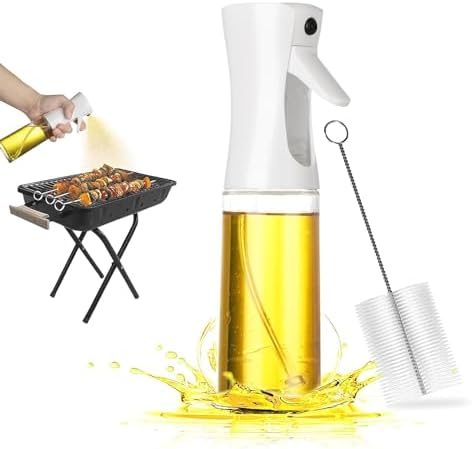MRUN BONE Ölsprüher 100ml - Perfektes Ölspray Für Heißluftfritteuse & Küche | BPA-frei