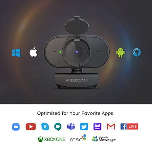 Foscam W25 Webcam 1080P Full HD con microfono