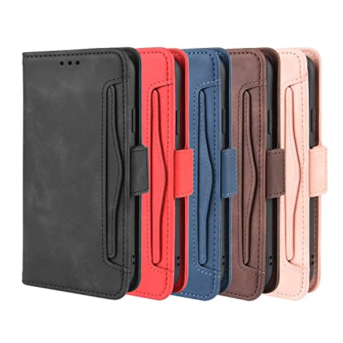 Celular Capa Xiaomi Poco X3(Pro) Case Capa de Celular do Tipo Carteira Capa Capinha Couro Imã Cartei