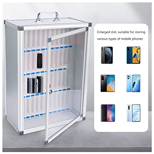Caja de almacenamiento para teléfono móvil para evitar pérdidas en mesa 6